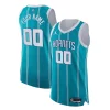 Cool Meraviglioso Resistente Charlotte Hornets Nike 2021/22 Diamond Swingman Authentic Custom Jersey Icon Edition Teal