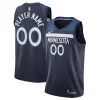 Cool Ottimo Meraviglioso Minnesota Timberwolves Nike Swingman Custom Jersey Navy Icon Edition