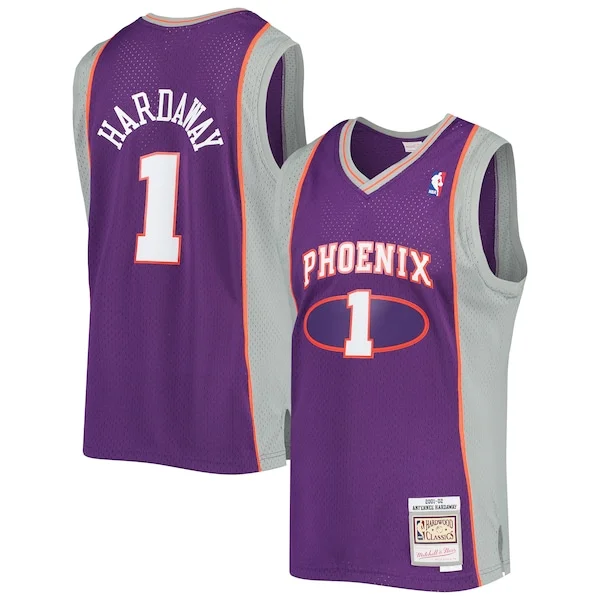 Cool Pratico Comodo Penny Hardaway Phoenix Suns 2001/02 Hardwood Classics Swingman Jersey Purple/White