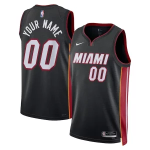 Cool Resistente Miami Heat Nike Unisex Swingman Custom Jersey Black Icon Edition