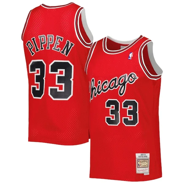 Cool Scottie Pippen Chicago Bulls Hardwood Classics 2003 04 Swingman Jersey Red