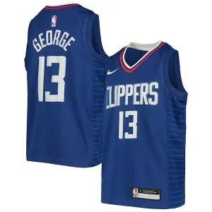 Cool Splendido Accattivante Paul George LA Clippers Nike Youth Swingman Jersey Icon Edition Royal