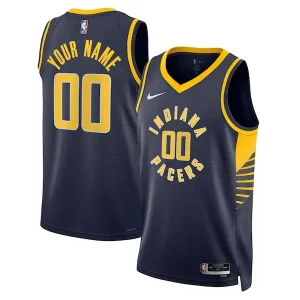 Cool Splendido Pratico Indiana Pacers Nike Unisex 2022/23 Swingman Custom Jersey Navy Icon Edition