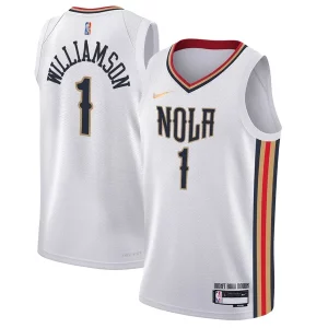 Cool Zion Williamson New Orleans Pelicans Nike Youth Swingman Jersey City Edition White