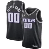 Delizioso Attraente Sacramento Kings Jordan Brand Swingman Custom Jersey Statement Edition Black
