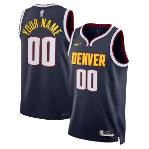 Delizioso Comodo Denver Nuggets Nike Unisex Swingman Custom Jersey Navy Icon Edition