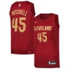 Delizioso Eccezionale Fantastico Donovan Mitchell Cleveland Cavaliers Nike Swingman Player Jersey Icon Edition Wine