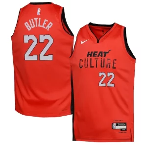 Delizioso Fantastico Lussuoso Jimmy Butler Miami Heat Nike Youth 2024/25 Swingman Player Jersey City Edition Red