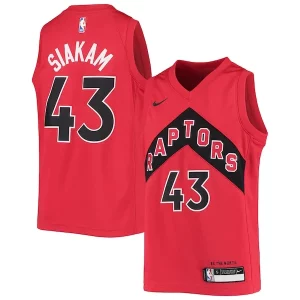 Delizioso Fantastico Ottimo Pascal Siakam Toronto Raptors Nike Youth Swingman Jersey Icon Edition Red/White