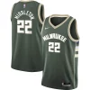 Delizioso Khris Middleton Milwaukee Bucks Nike Youth 2021/22 Swingman Jersey Icon Edition Hunter Green