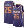 Delizioso Lussuoso Mikal Bridges Phoenix Suns Nike Unisex Swingman Jersey Icon Edition Purple/White