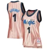 Delizioso Penny Hardaway Orlando Magic Women's 75th Anniversary Rose Gold 1993 Swingman Jersey Pink