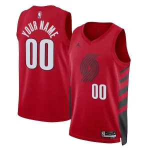 Delizioso Portland Trail Blazers Jordan Brand Unisex 2022/23 Swingman Custom Jersey Statement Edition Red