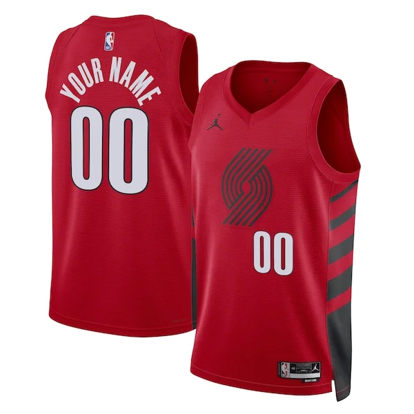 Delizioso Portland Trail Blazers Jordan Brand Unisex 2022/23 Swingman Custom Jersey Statement Edition Red