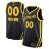 Delizioso Raffinato Stupendo Golden State Warriors Nike Unisex 2023/24 Custom Swingman Jersey Black City Edition