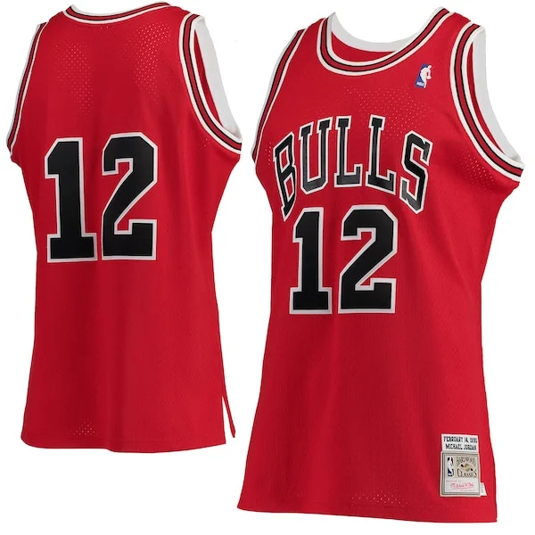 Delizioso Resistente Eccezionale Michael Jordan Chicago Bulls 1989/90 Hardwood Classics Authentic Jersey Red