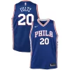 Delizioso Resistente Robusto Markelle Fultz Philadelphia 76ers Nike Youth Swingman Jersey Blue Icon Edition