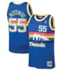 Delizioso Robusto Dikembe Mutombo Denver Nuggets 1991/92 Hardwood Classics Swingman Jersey Blue