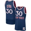Delizioso Sofisticato Fascinante Bernard King New York Knicks 1982/83 Hardwood Classics Swingman Jersey Navy