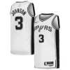 Delizioso Splendido Bellissimo Keldon Johnson San Antonio Spurs Nike Unisex Swingman Jersey Association Edition White/Black