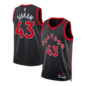 Delizioso Splendido Carino Pascal Siakam Toronto Raptors Jordan Brand Unisex Swingman Jersey Statement Edition Black