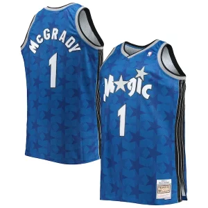 Delizioso Tracy McGrady Orlando Magic Big & Tall 2000/01 Hardwood Classics Swingman Jersey Blue/Black
