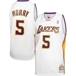 Duraturo Attraente Splendido Robert Horry Los Angeles Lakers 2001/02 Hardwood Classics Swingman Jersey White