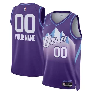 Duraturo Bellissimo Utah Jazz Nike Unisex 2024/25 Custom Swingman Jersey City Edition Purple