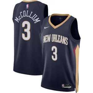 Duraturo C.J. McCollum New Orleans Pelicans Nike Unisex Swingman Jersey Icon Edition Navy