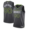 Duraturo Classico Minnesota Timberwolves Jordan Brand Unisex 2022/23 Swingman Custom Jersey Statement Edition Black