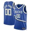 Duraturo Cool Milwaukee Bucks Nike Unisex 2024/25 Custom Swingman Jersey City Edition Royal