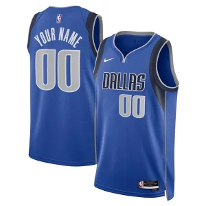 Duraturo Dallas Mavericks Nike Unisex Swingman Custom Jersey Blue Icon Edition