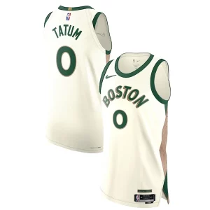 Duraturo Elegante Comodo Nike Jayson Tatum Boston Celtics Authentic Jersey City Edition White