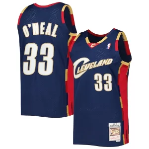 Duraturo Fantastico Shaquille O'Neal Cleveland Cavaliers Hardwood Classics 2009/10 Jersey Navy