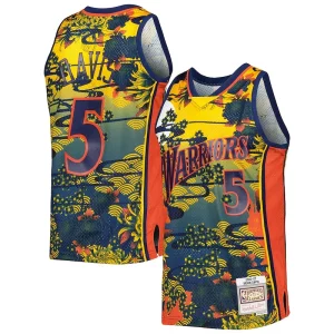 Duraturo Fantastico Versatile Baron Davis Golden State Warriors Hardwood Classics Lunar New Year Swingman Jersey Blue
