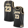 Duraturo Magnifico Meraviglioso LeBron James Los Angeles Lakers Nike Unisex Select Series Swingman Jersey Black