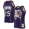 Duraturo Meraviglioso Vince Carter Toronto Raptors 1998/99 Hardwood Classics NBA 75th Anniversary Diamond Swingman Jersey Purple