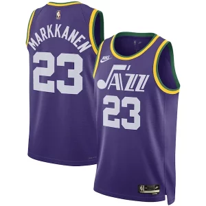 Duraturo Prestigioso Attraente Lauri Markkanen Utah Jazz Nike Unisex 2023/24 Swingman Replica Jersey Classic Edition Purple