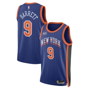 Duraturo RJ Barrett New York Knicks Nike Unisex 2023/24 Swingman Jersey Blue City Edition