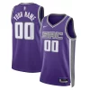 Duraturo Raffinato Sacramento Kings Nike Unisex Swingman Custom Jersey Purple Icon Edition