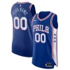 Duraturo Raffinato Trendy Philadelphia 76ers Nike Custom Authentic Jersey Icon Edition Royal