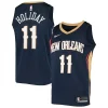 Duraturo Resistente Jrue Holiday New Orleans Pelicans Nike Swingman Jersey Navy
