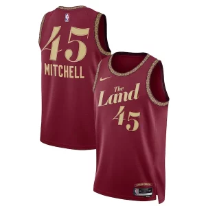 Duraturo Robusto Donovan Mitchell Cleveland Cavaliers Nike Unisex 2023/24 Swingman Jersey Wine City Edition