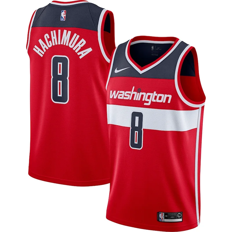 Duraturo Stupendo Rui Hachimura Washington Wizards Nike Swingman Jersey Red