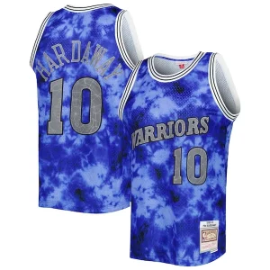 Duraturo Tim Hardaway Golden State Warriors 1990/91 Galaxy Swingman Jersey Blue