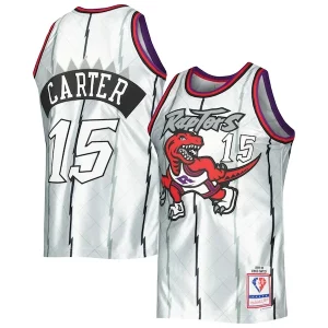 Duraturo Vince Carter Toronto Raptors 1998/99 Hardwood Classics 75th Anniversary Swingman Jersey Platinum