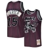 Duraturo Vince Carter Toronto Raptors Hardwood Classics Off Court Swingman Jersey Purple