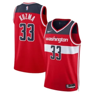 Eccezionale Attraente Trendy Kyle Kuzma Washington Wizards Nike Unisex Swingman Jersey Icon Edition Red