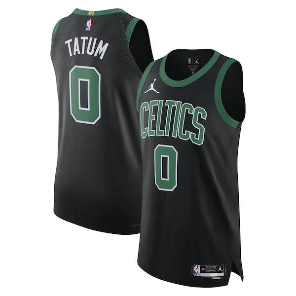 Eccezionale Carino Jayson Tatum Boston Celtics Jordan Brand Authentic Player Jersey Statement Edition Black