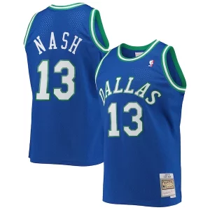 Eccezionale Comodo Cool Steve Nash Dallas Mavericks 1998/99 Hardwood Classics Swingman Jersey Blue